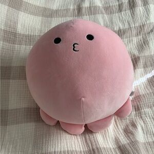 Cute Pink Plush Octopus